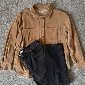 Madewell Corduroy Shacket